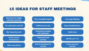 How Can You Make Team Meetings More Engaging?